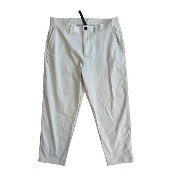 LULULEMON Men's Light Beige Ankle Tech Ankle Pants Size 36 x 27 - Picture 6 of 8